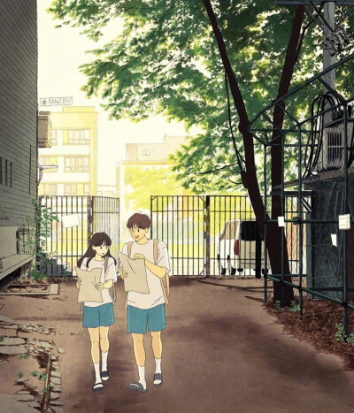 学生时代暗恋图片