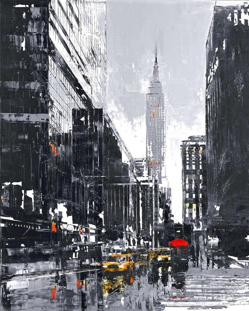 英国画家 paul kenton 城市绘画作品 | www.paulkenton.com