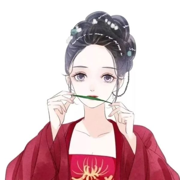 古风 高汉服 女生 小头像