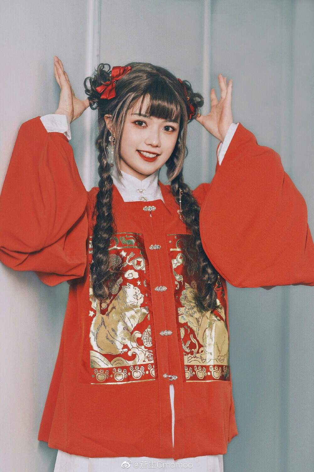 【党妹【bilibili】党妹神颜!新年小福娃(未去水印)