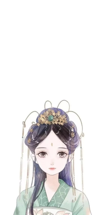 古风汉服女子 壁纸