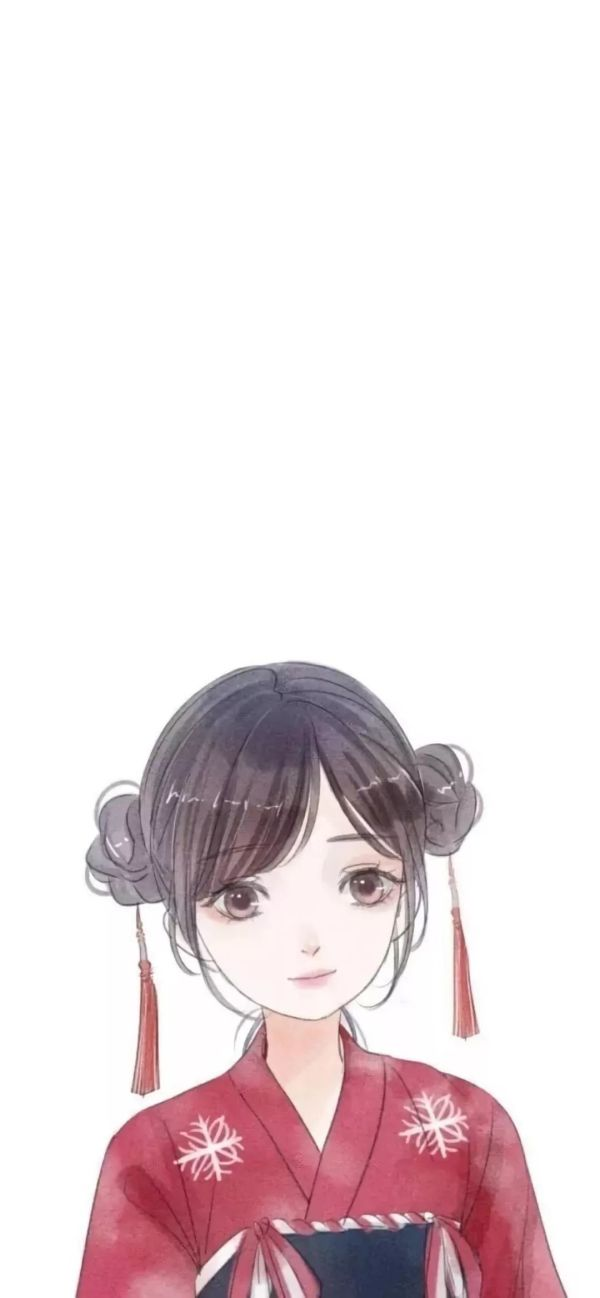 古风汉服女子 壁纸