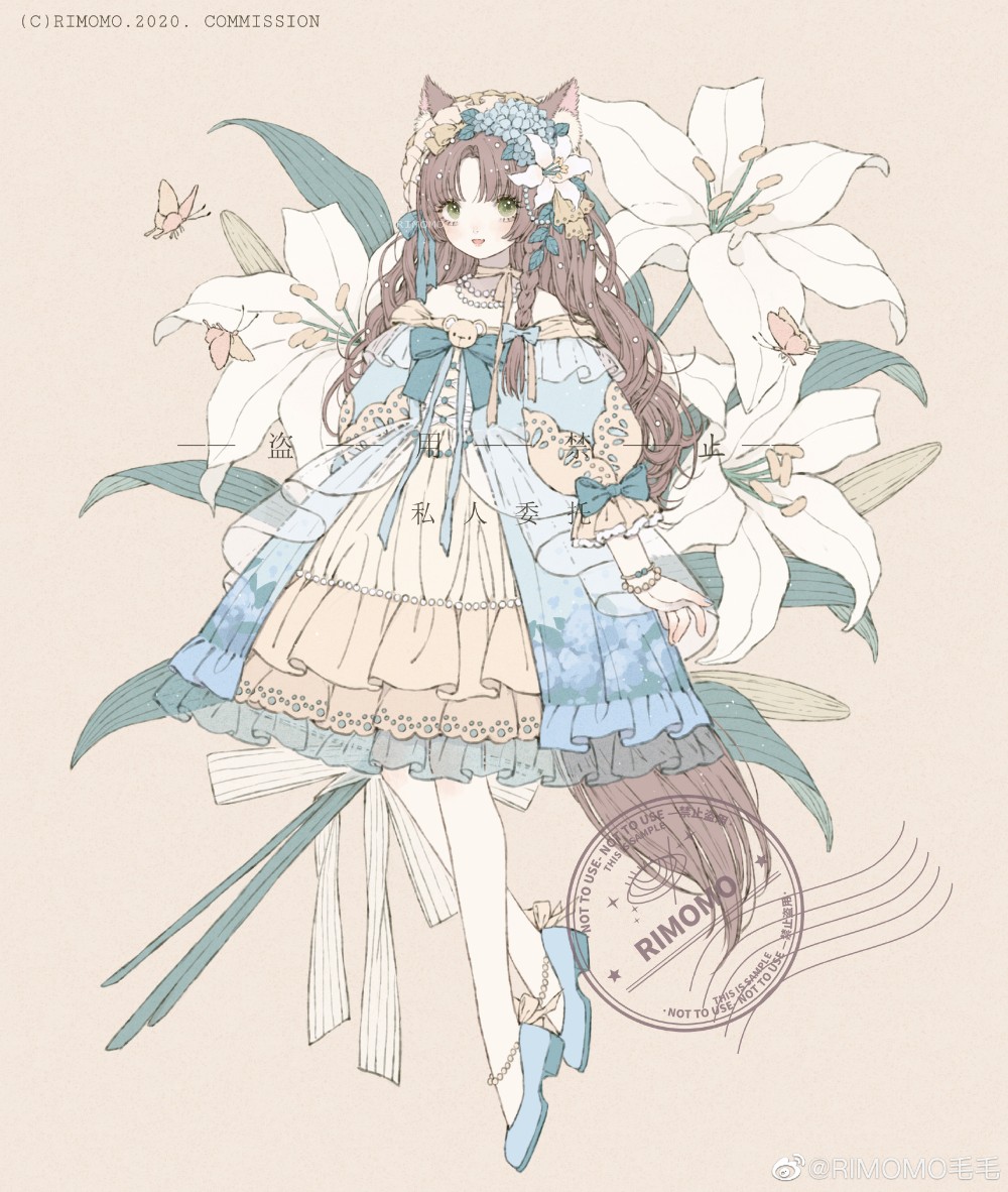 我们过过眼瘾就好了√ lolita 洋服 可爱 q版 服装设计 服设 哥特