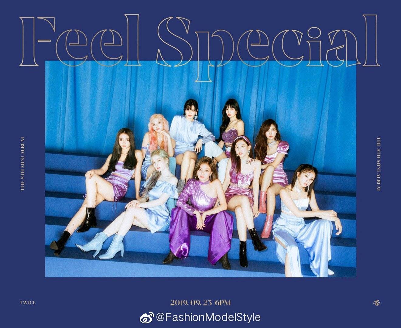 twicepeaceceleb korea style twice 新专辑团体预告照