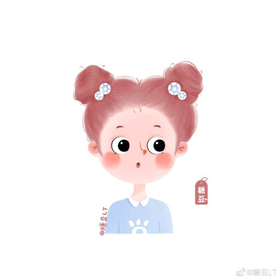手绘女孩