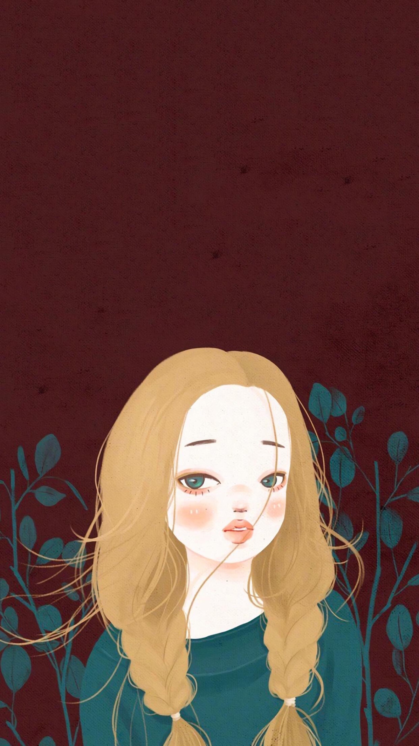 少女头像背景 - 堆糖,美图壁纸兴趣社区