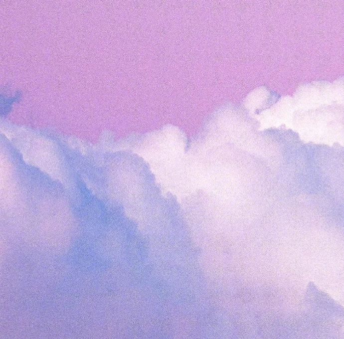 云卷云舒粉色系云朵背景图壁纸头像