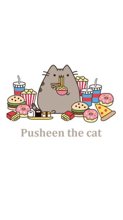 pusheen胖吉猫 堆糖,美图壁纸兴趣社区