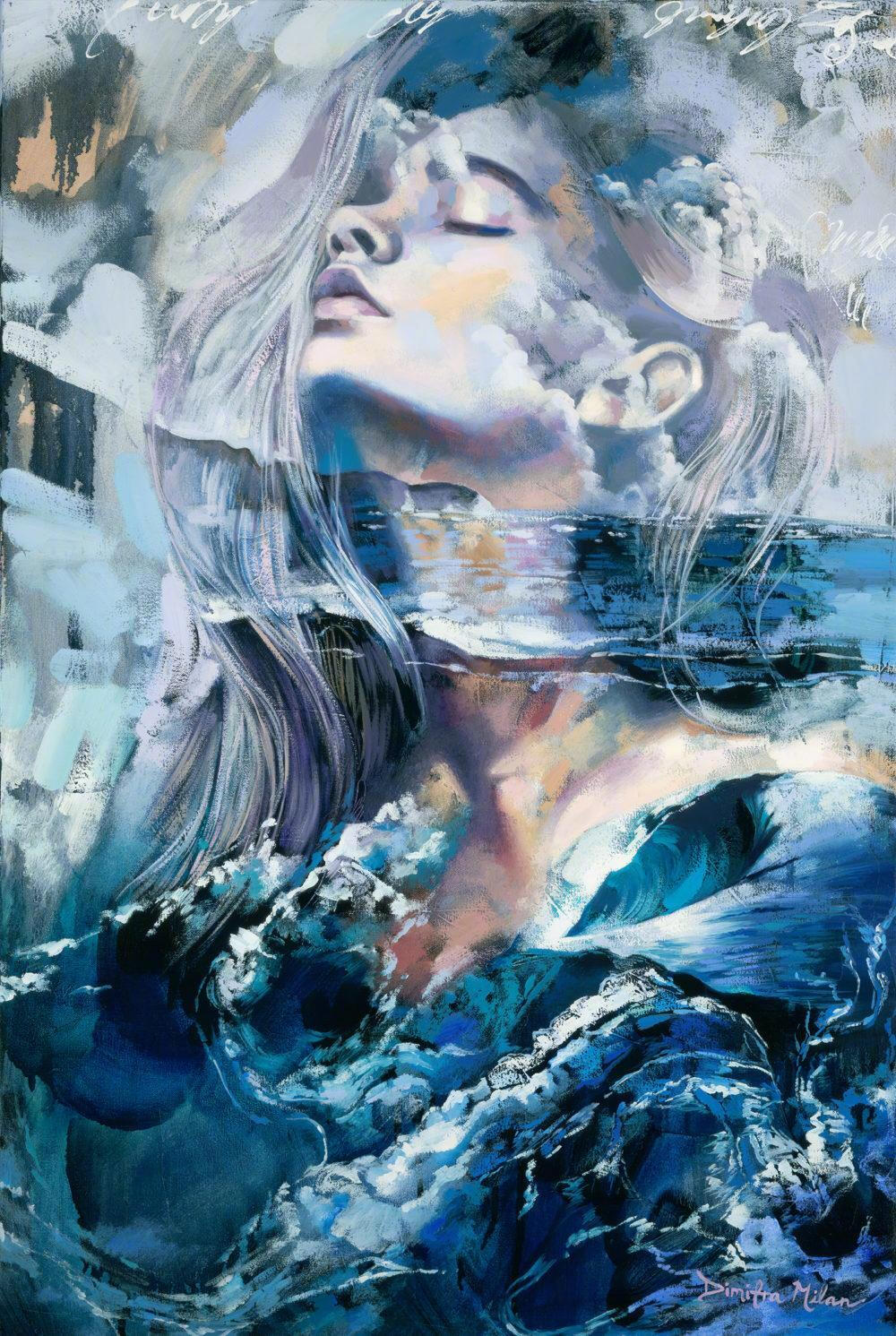 来自画家 dimitra milan 绘画作品 www.dimitramilan.com