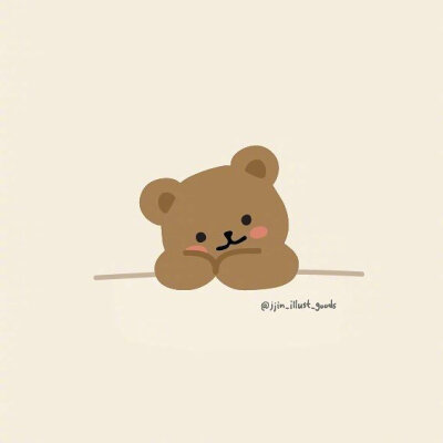 小熊的慵懒生活ins:jjin_illust_goods