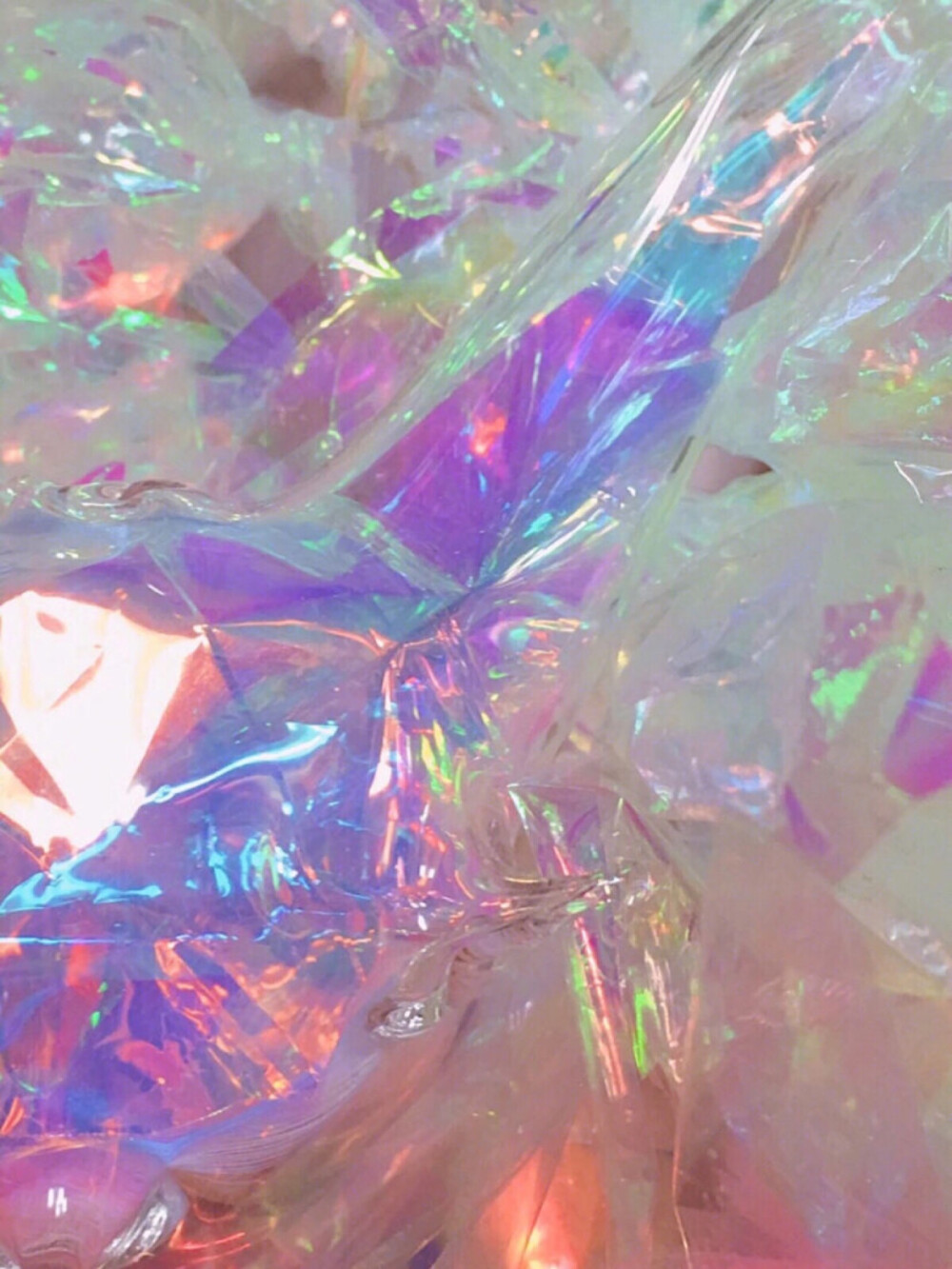 "不闻星河须臾固执走向你." 少女心壁纸亮晶晶bling bling
