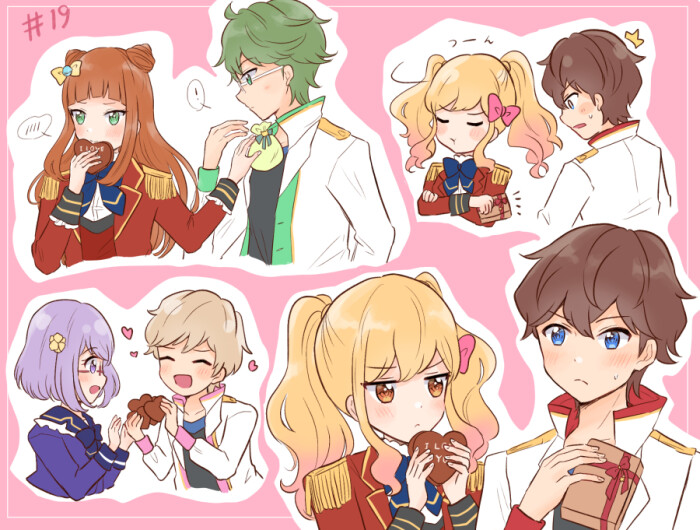 偶像活動stars 虹野夢 七倉小春 早乙女亞子 香澄真晝 結城昴 五十嵐望 香澄朝陽 吉良奏 堆糖 美图壁纸兴趣社区