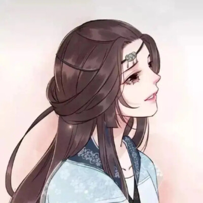 动漫情侣头像帝王:待我君临天下,许你四海为家;国臣:待我了无牵挂,许