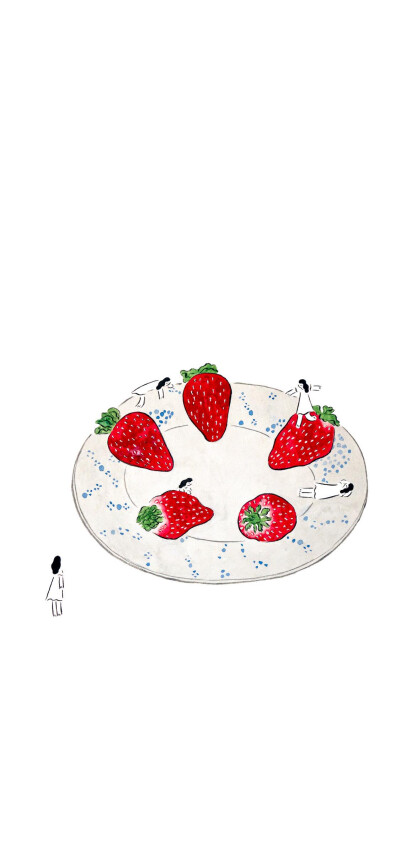 草莓可爱壁纸