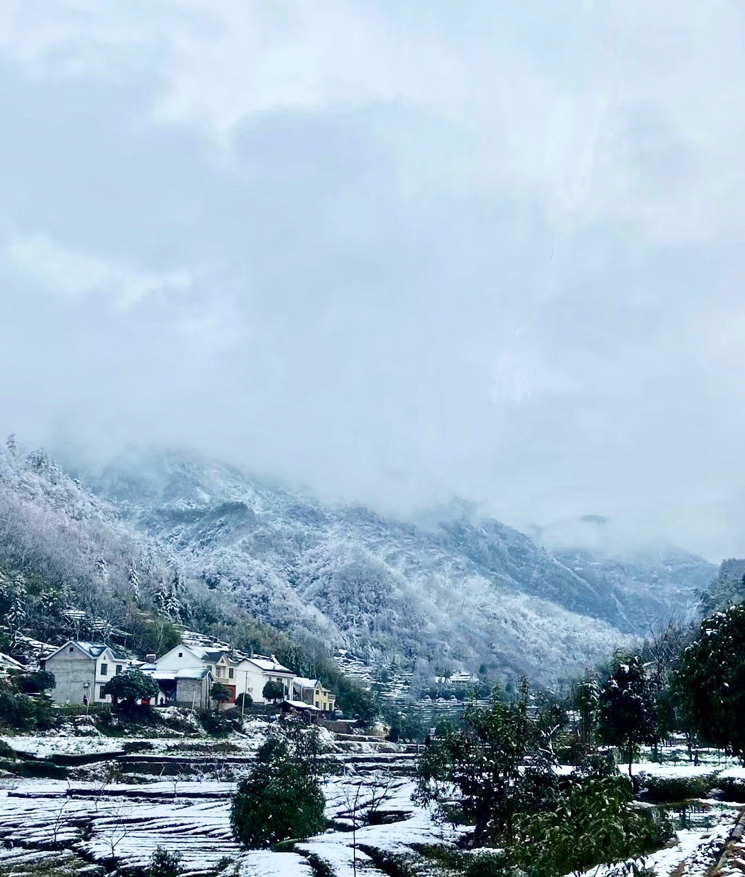 宜昌风鼓洞景区的冬天风景