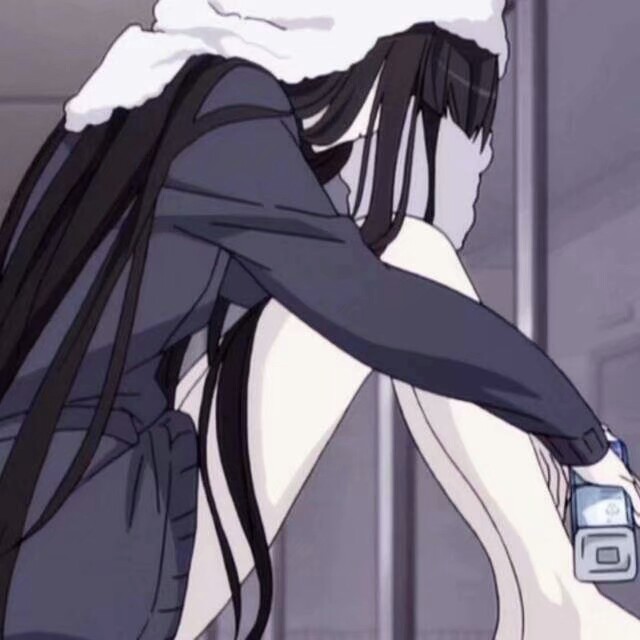 动漫女生头像(丧)