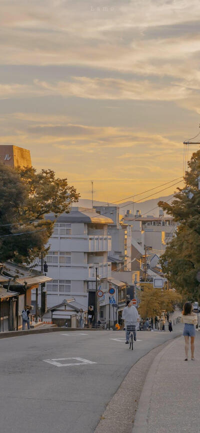 日本街头夜景壁纸