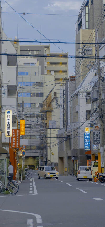 日本街头 日系 全屏壁纸