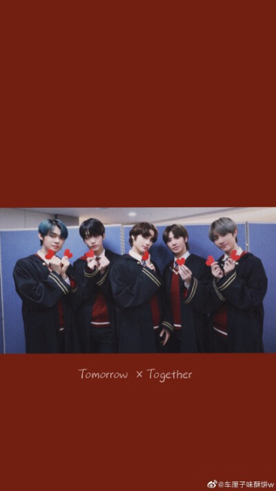 tomorrow x together txt 壁纸 图源微博 自制 喜图自拿