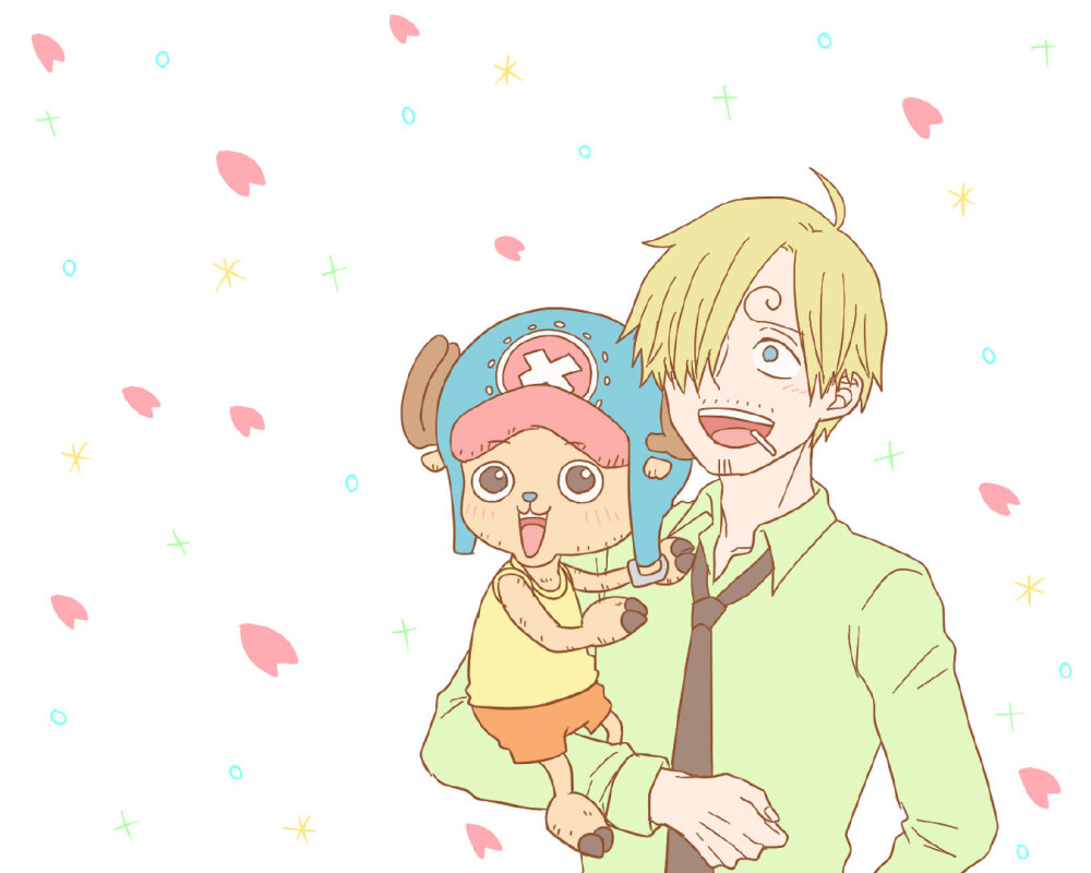 海贼王onepiece 山治 漫画版 高清手机壁纸 动漫 q版套图 白底简约