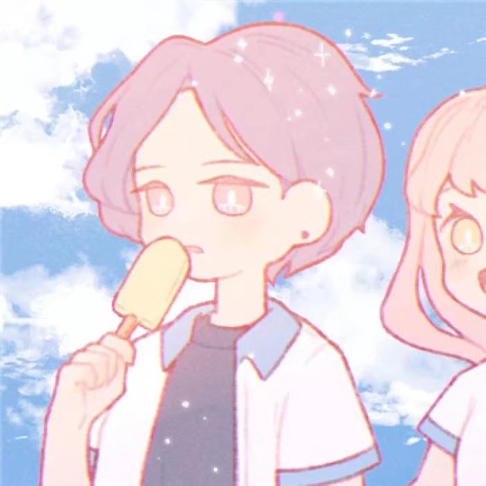 可爱q版 颜色治愈 情头 漫头