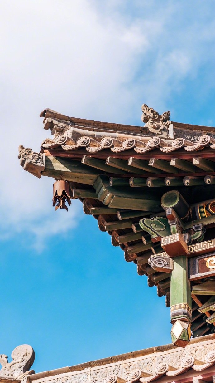 中国传统建筑中的艺术感
