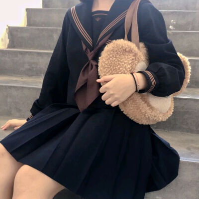 jk制服头像女