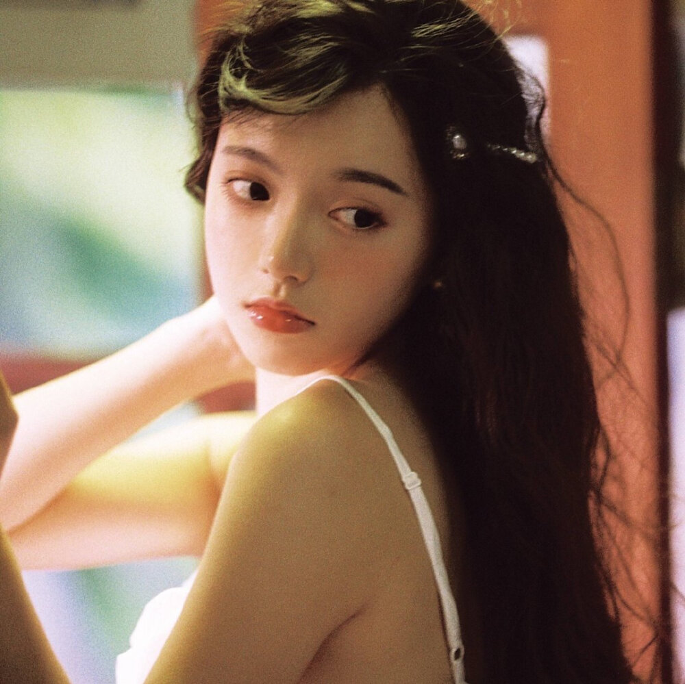 复古女生ins欧美头像!愿喜
