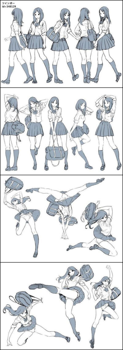 澄cb/人设 动漫 服装 混有绘画教程(来自花瓣网)