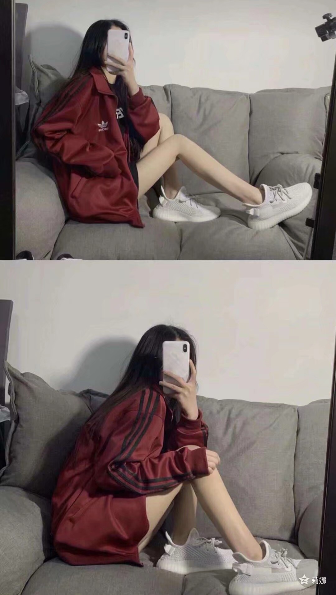一组腿控拼接壁纸