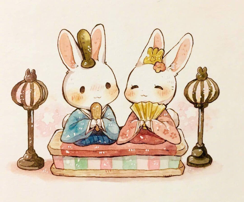 可爱的小兔子)