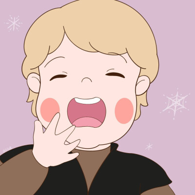 打哈欠的迪士尼王子画师:力力君