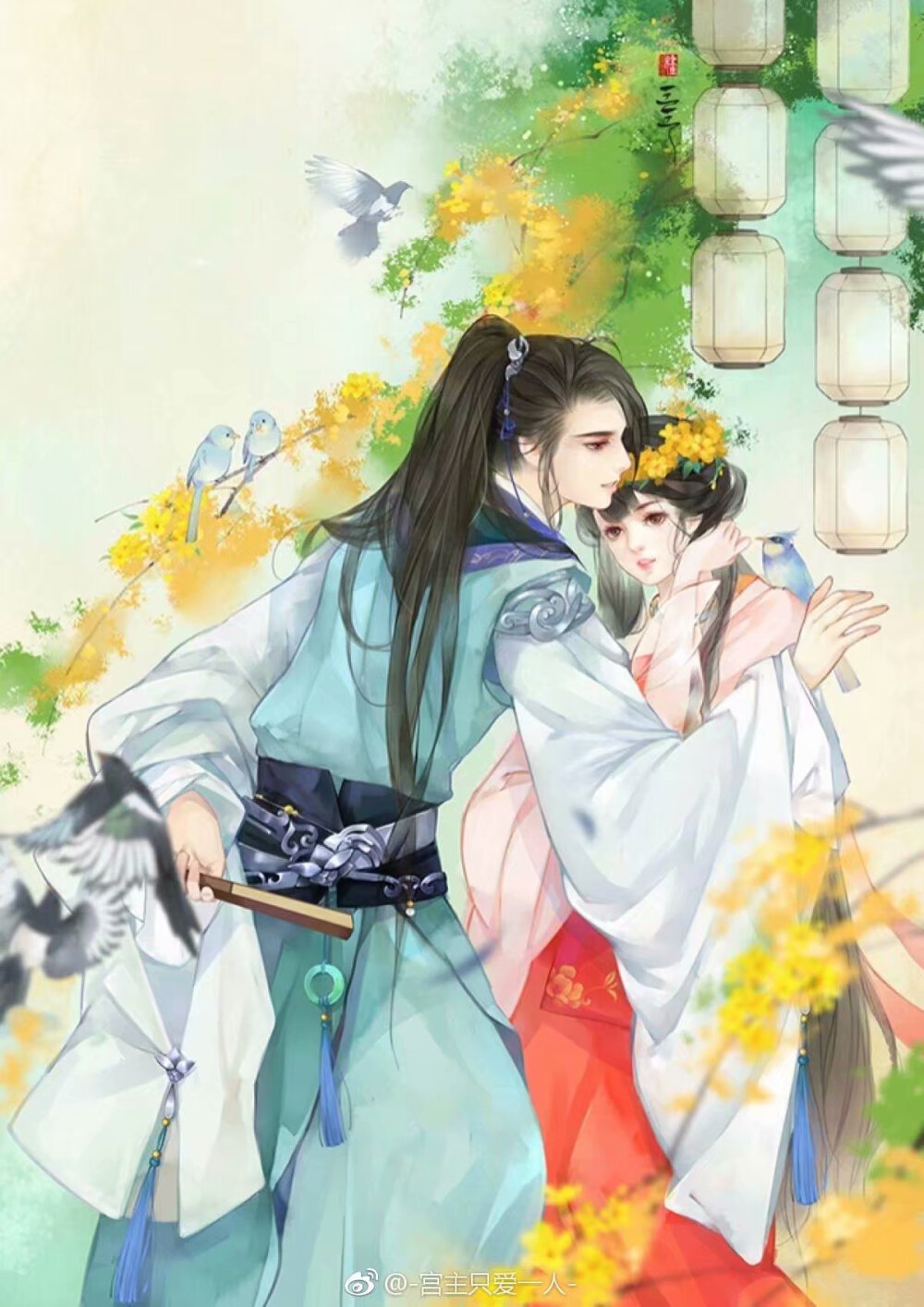 古风情侣 - 堆糖,美图壁纸兴趣社区