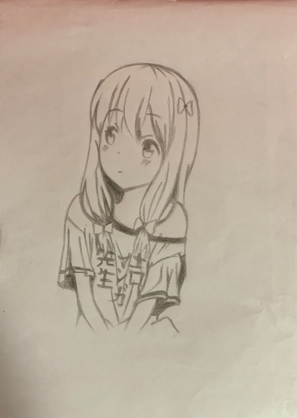 临摹°要开始画画了.
