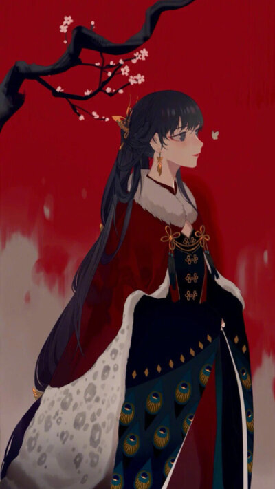 古风 闺蜜 壁纸