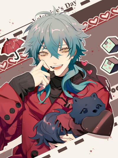 dmmd aoba 转自微博情人节贺图?