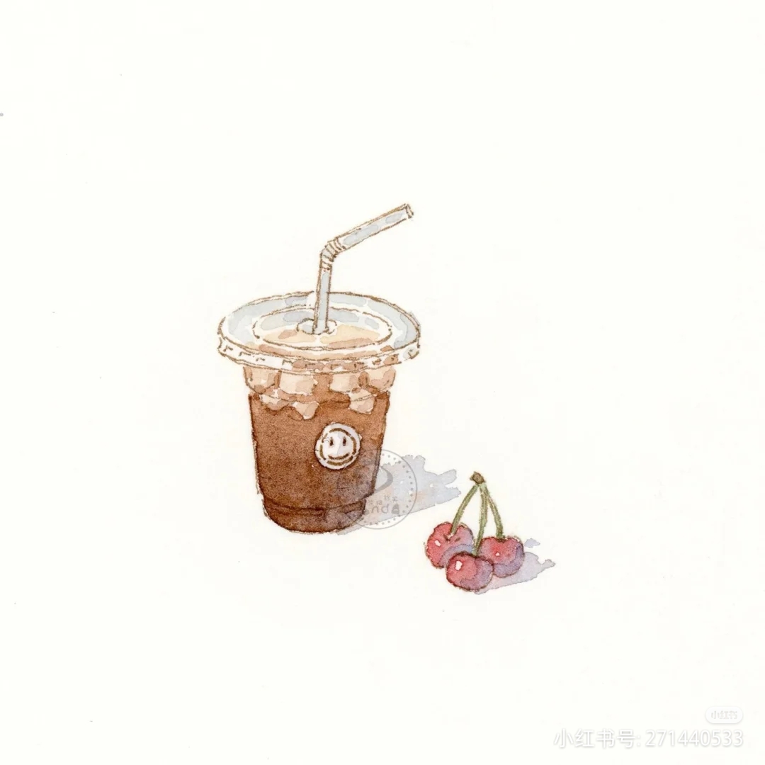 小物品,唯美插画