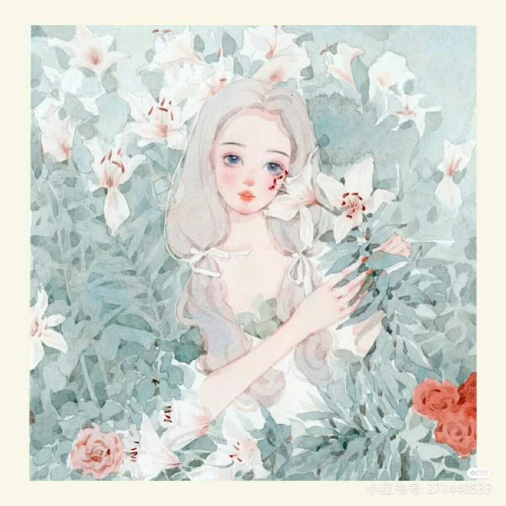 森系,插画