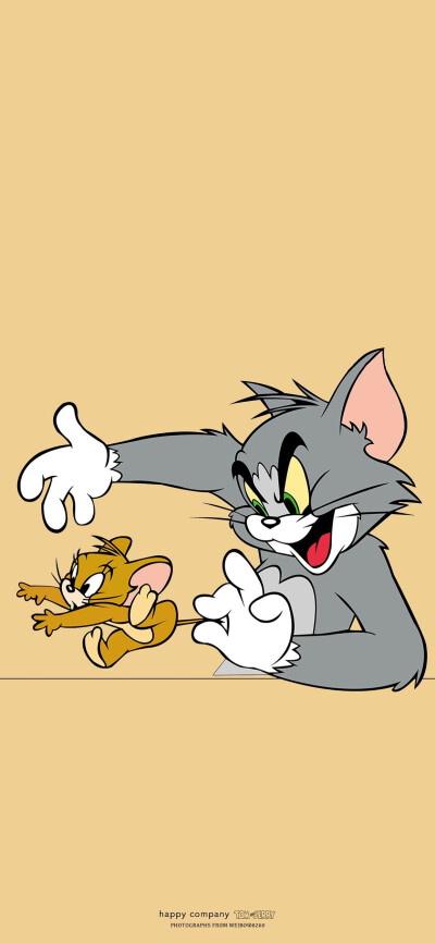 iphone 壁纸 tom jerry 汤姆 杰瑞