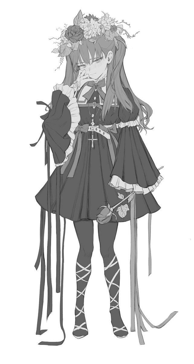 动漫女生立绘