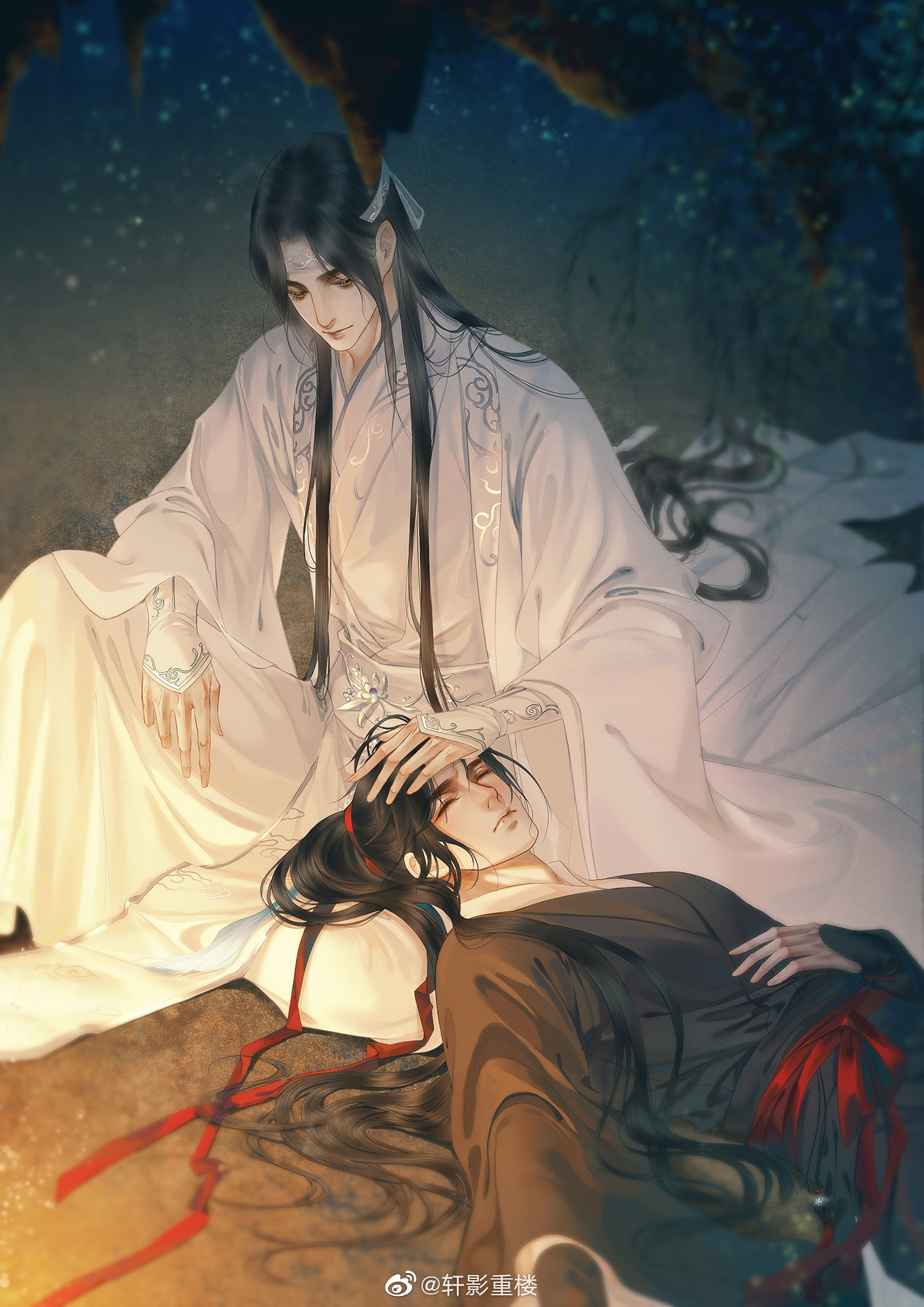 「墨香铜臭」魔道祖师/忘羡画师:wb轩影 堆糖,美图壁纸兴趣社区