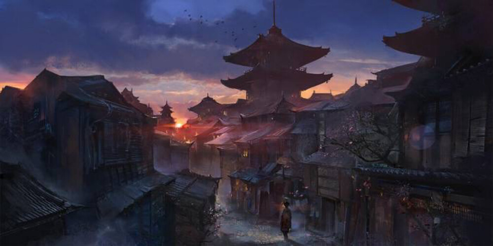 古风建筑 - 堆糖,美图壁纸兴趣社区