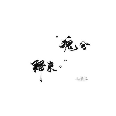 魔道祖师文字图