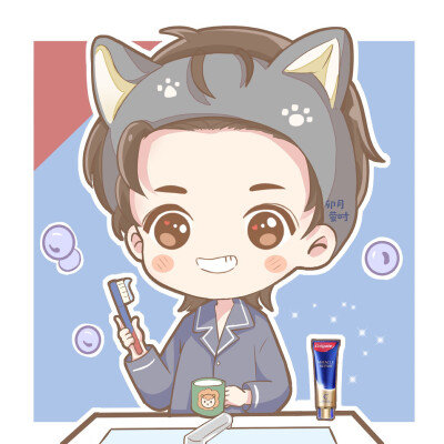 王一博q版画