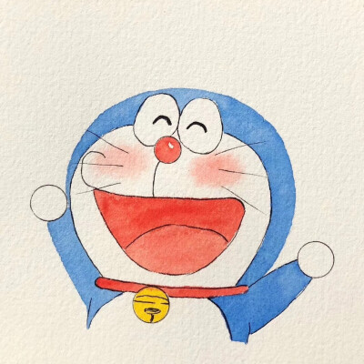 我最爱的蓝胖纸水彩小头像～和我有共同爱好的一定要点赞哦～我看看有
