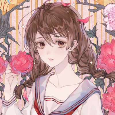 女生头像二次元闺蜜头