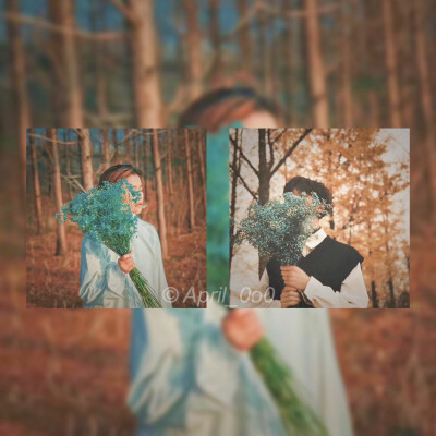 捧花情头
