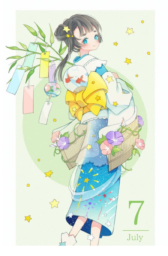 1至12月拟人