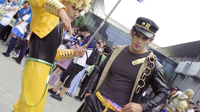 jojo 承太郎 cos 微博:野子向风