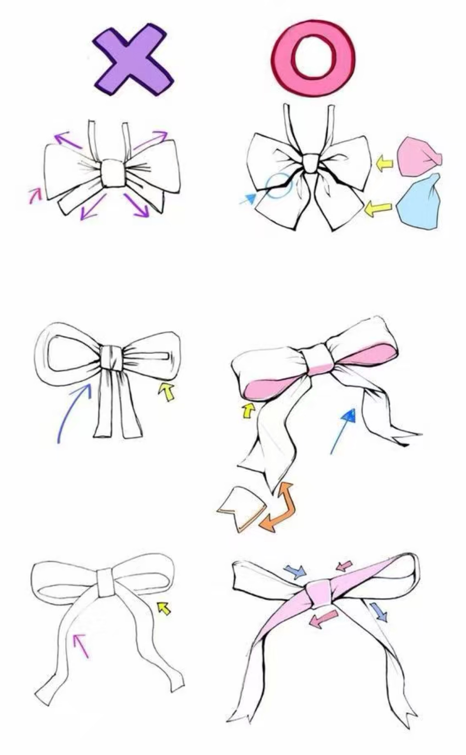 手工折纸 蝴蝶结的折法详细步骤图解|折痕|蝴蝶结|折法_新浪新闻